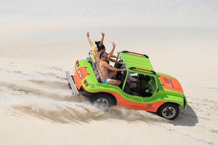 Pé na areia e liberdade na estrada!